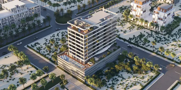 Design visual — aerial view